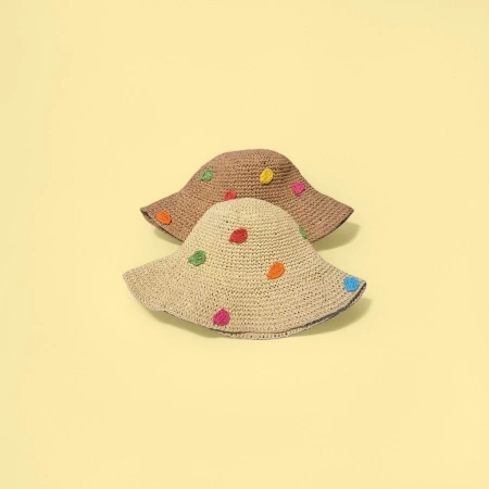 Natural straw woven straw hat for women, wide-brimmed sun hat for outdoor sun protection in summer Natural straw woven straw hat for women, wide-brimmed sun hat for outdoor sun protection in summer